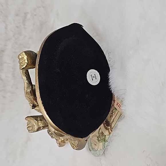 Indian Ganesh or Ganesha Ornate Hindu Elephant God Sculpture The World Traveler - Picture 6 of 6